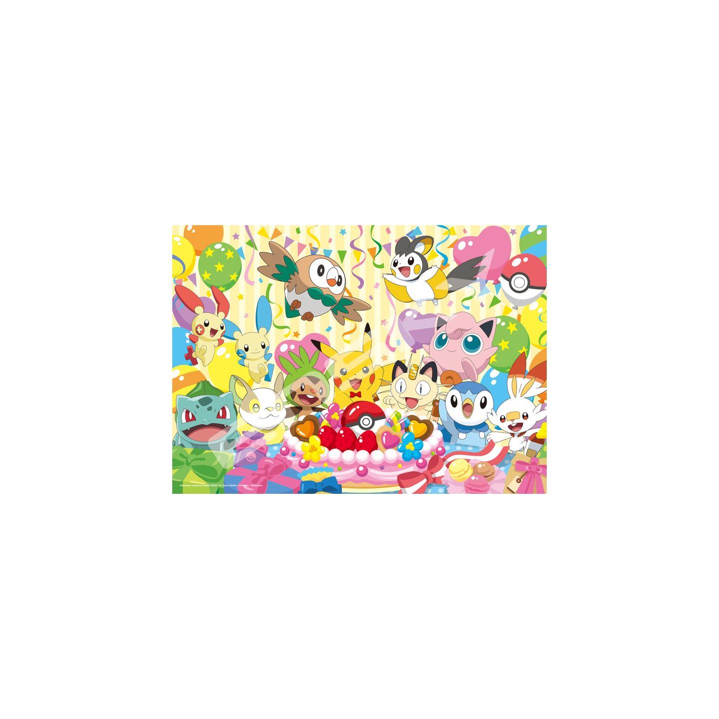 500Piece Puzzle Pokemon Pikachu and Friends