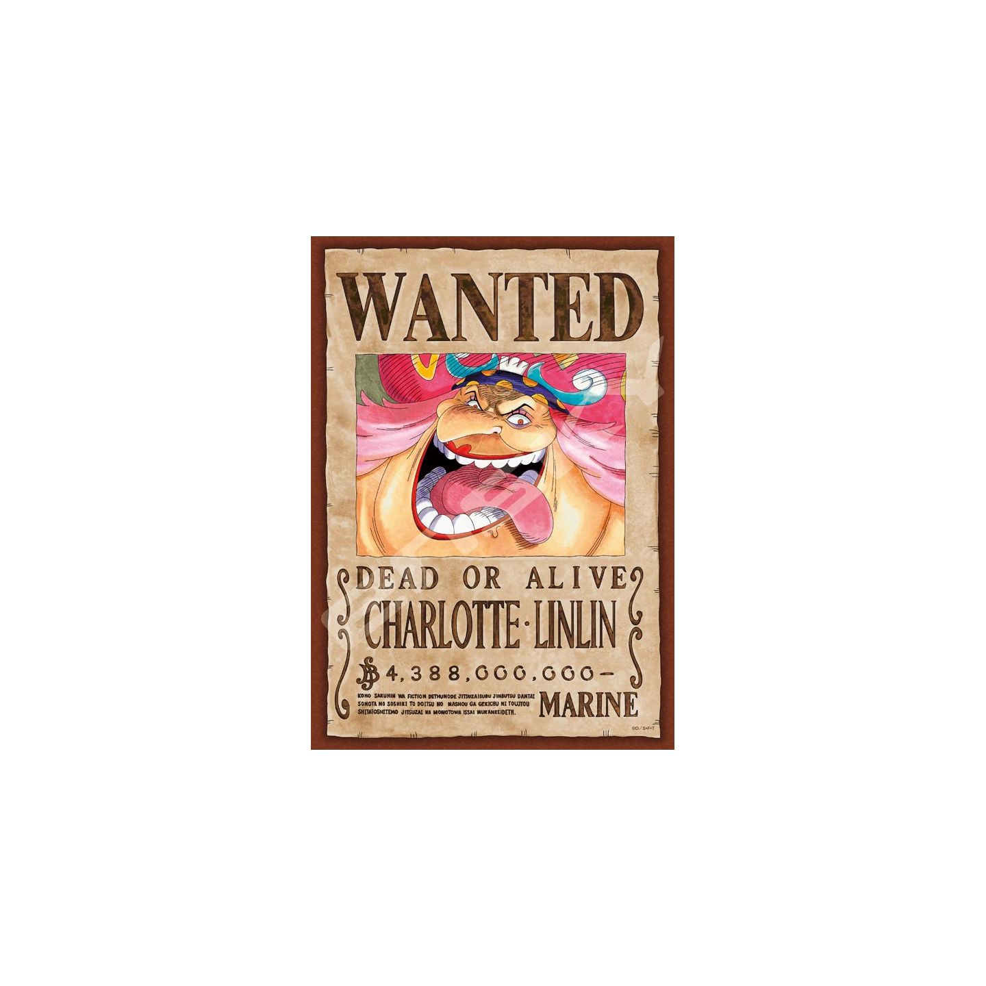 One Piece - Affiche Wanted Big Mom