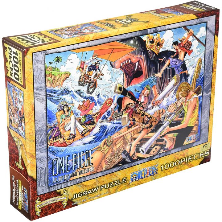 ENSKY - ONE PIECE Let me see what you can do - Memory of Artwork Vol.3 1000 Piece Jigsaw Puzzle 1000-577