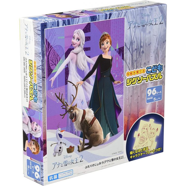 TENYO - DISNEY La Reine des Neiges 2 - Jigsaw Puzzle Enfants 96 pièces DK-96-366