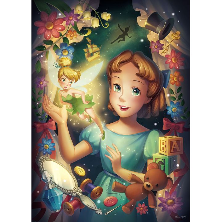 TENYO - DISNEY Peter Pan : Wendy et la Fée Clochette - Jigsaw Puzzle 500 pièces D-500-494