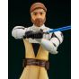 KOTOBUKIYA ARTFX - Star Wars : The Clone Wars - Obi Wan Kenobi Figure