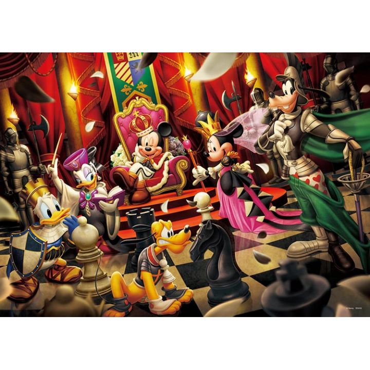 TENYO - DISNEY Mickey et ses amis : Le monde des échecs - Jigsaw Puzzle 500 pièces D-500-660