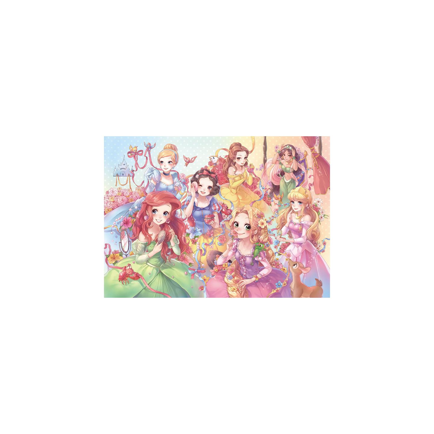 TENYO - DISNEY Princesses - 500 Piece Jigsaw Puzzle D-500-450