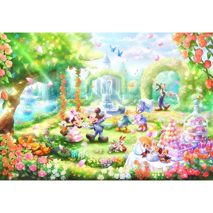 TENYO - DISNEY Mickey: Garden Party - 1000 Piece Jigsaw Puzzle DP-1000-034
