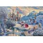 TENYO - DISNEY Beauty and the Beast's Winter Enchantment - 1000 Piece Jigsaw Puzzle D-1000-072