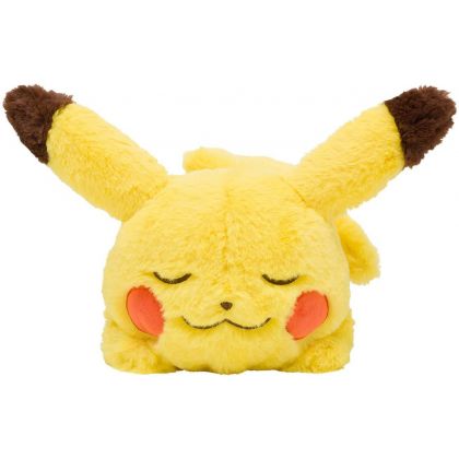 Pokémon Center Original Plush Minna Otsukaresama Allongé Pikachu