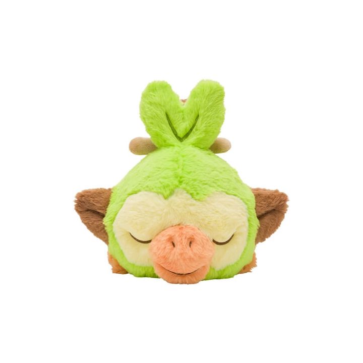 Pokémon Center Original Plush Minna Otsukaresama Lying Down Sarunori (Grookey)