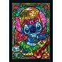 TENYO - DISNEY Lilo & Stitch: Stitch - 266 Piece Stained Glass Jigsaw Puzzle DSG-266-758