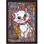 TENYO - DISNEY The Aristocats: Marie, Toulouse & Berlioz - 266 Piece Stained Glass Jigsaw Puzzle DSG-266-752