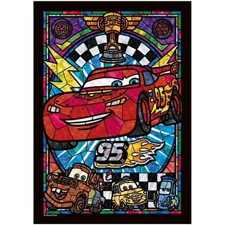 TENYO - DISNEY Cars - Jigsaw Puzzle Vitrail 266 pièces DSG-266-956