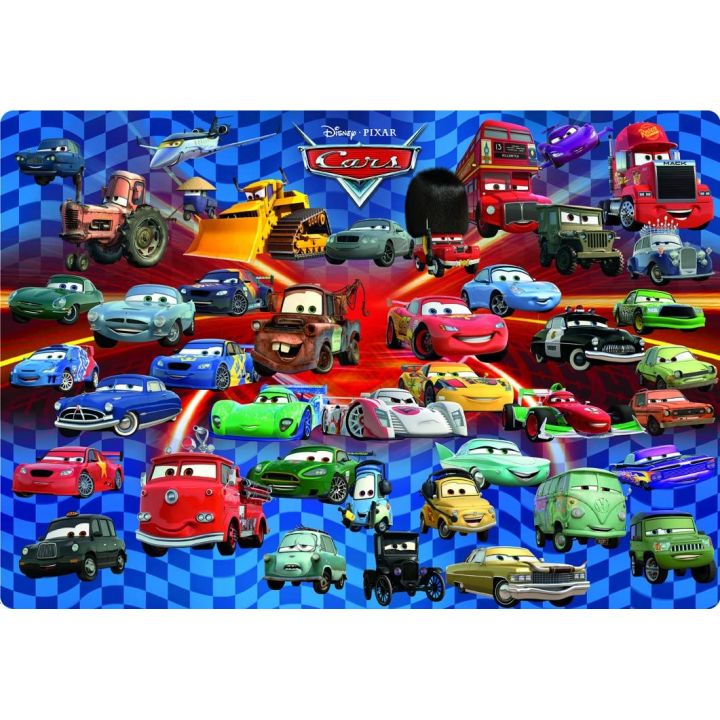 TENYO - DISNEY Cars - Jigsaw Puzzle Enfants 40 pièces DC-40-095