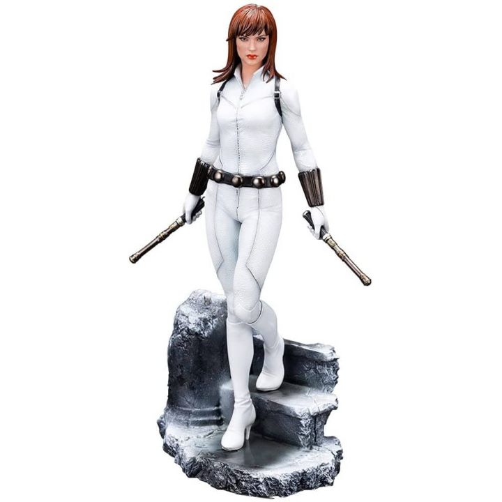 KOTOBUKIYA Marvel Universe ARTFX PREMIER Black Widow White Costume Edition Figure