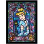 TENYO - DISNEY Cinderella - 266 Piece Stained Glass Jigsaw Puzzle DSG-266-756
