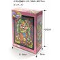 TENYO - DISNEY Chip & Dale - 266 Piece Stained Glass Jigsaw Puzzle DSG-266-951