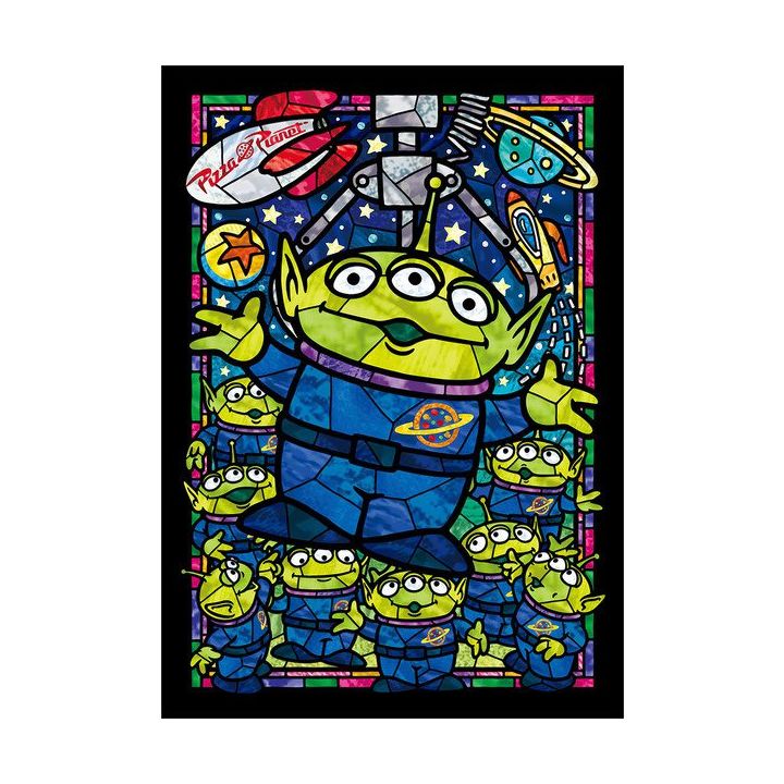 TENYO - DISNEY Toy Story: Aliens - 266 Piece Stained Glass Jigsaw Puzzle DSG-266-958