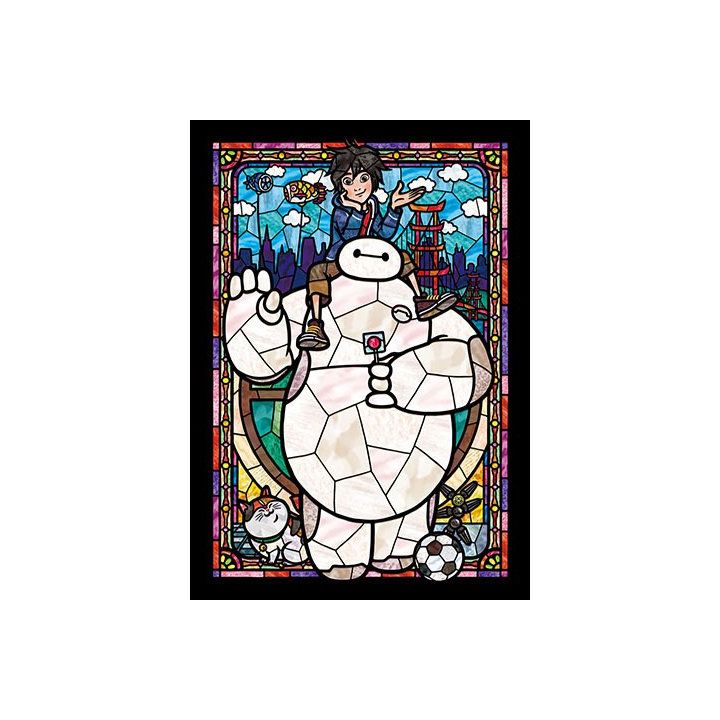 TENYO - DISNEY Big Hero 6 - 266 Piece Stained Glass Jigsaw Puzzle DSG-266-959