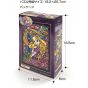 TENYO - DISNEY Tangled - 266 Piece Stained Glass Jigsaw Puzzle DSG-266-748