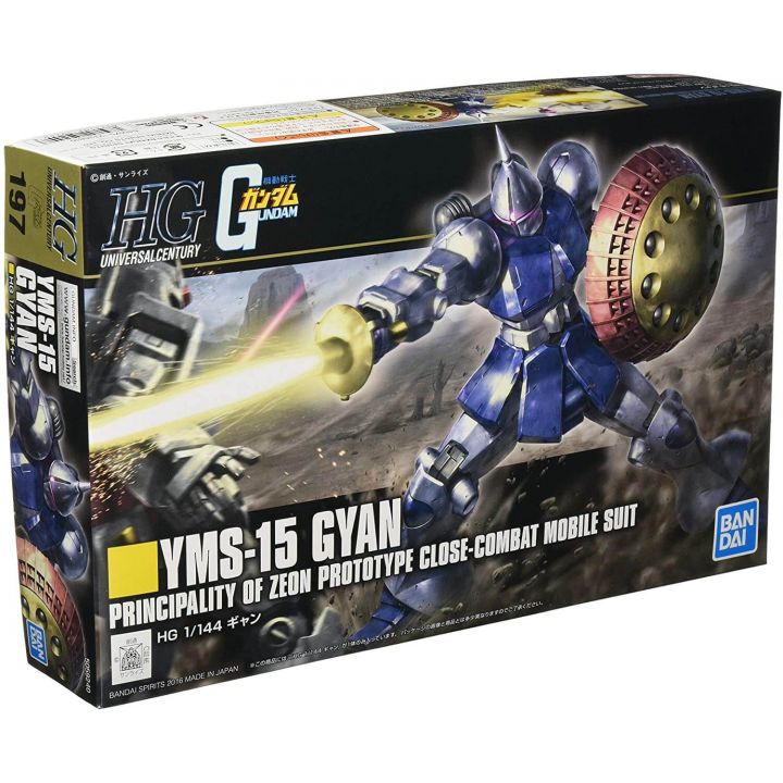 BANDAI Mobile Suit Gundam - High Grade HGUC Gyan Model Kit Figur