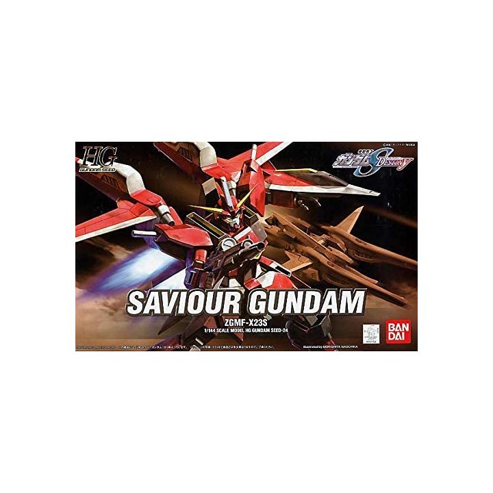 BANDAI Mobile Suit Gundam SEED DESTINY - High Grade Saviour gundam Model Kit Figure