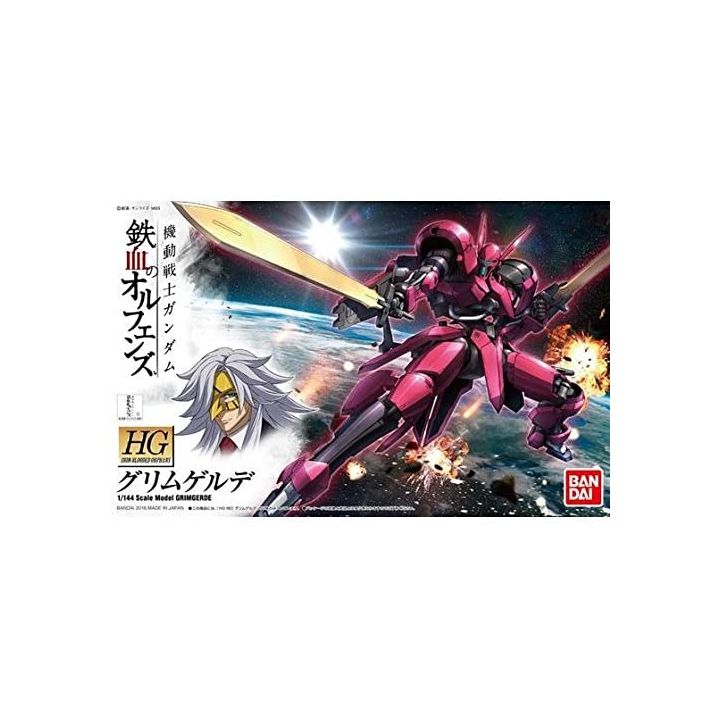 BANDAI Mobile Suit Gundam Iron-Blooded Orphans - High Grade Grimgerde Model Kit Figure