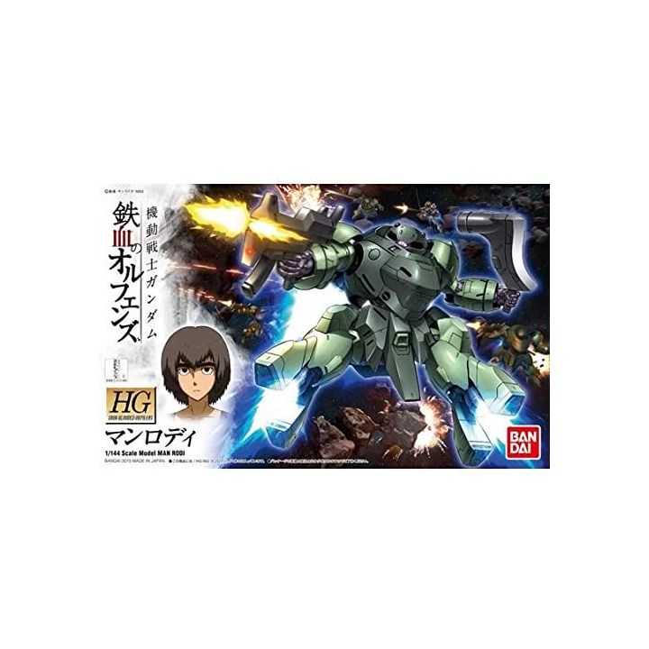 BANDAI Mobile Suit Gundam Iron-Blooded Orphans - High Grade Manrodi Model Kit Figur