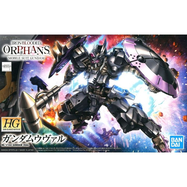 BANDAI Mobile Suit Gundam Iron-Blooded Orphans Gekkou - High Grade Gundam Vual Model Kit Figure