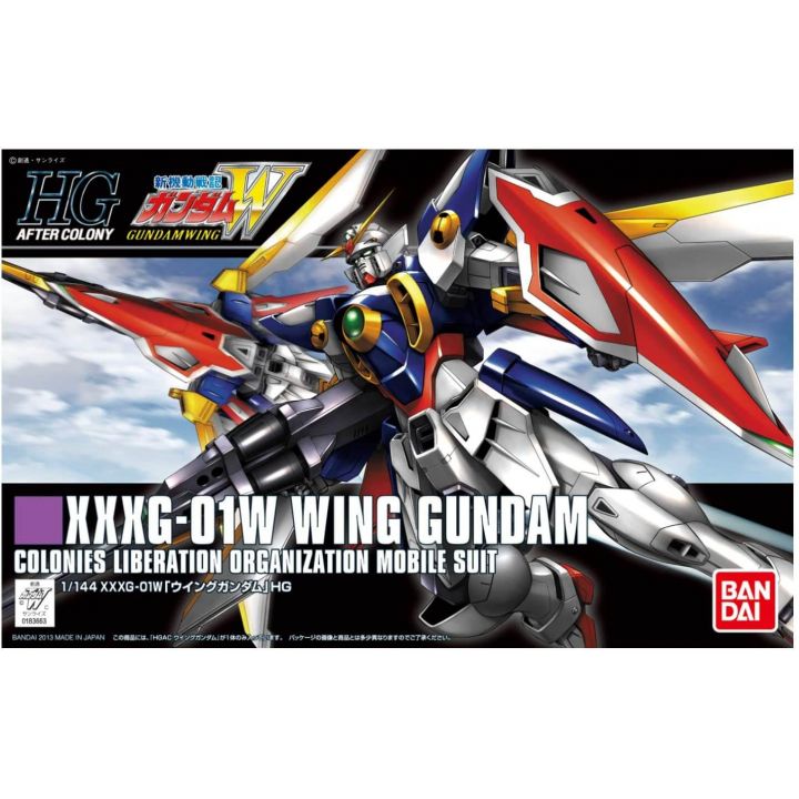 BANDAI Mobile Suit Gundam W - High Grade XXXG-01W Wing Gundam Model Kit Figure