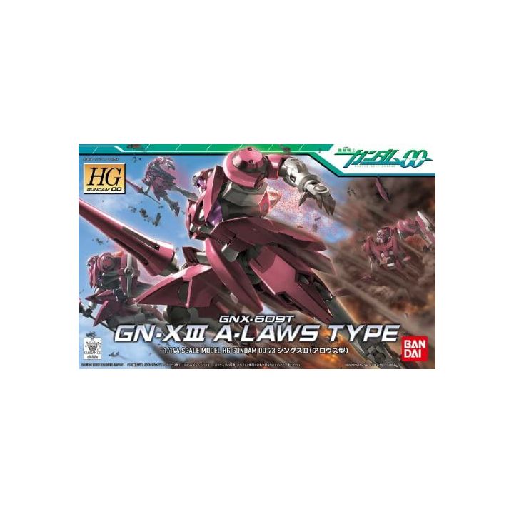 BANDAI Mobile Suit Gundam 00 - High Grade GNX-609T GN-X III (Alaws type) Model Kit Figure