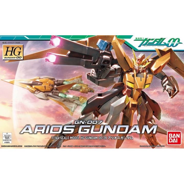 BANDAI Mobile Suit Gundam 00 - Kit di modellini di Arios Gundam di alta qualità Figura