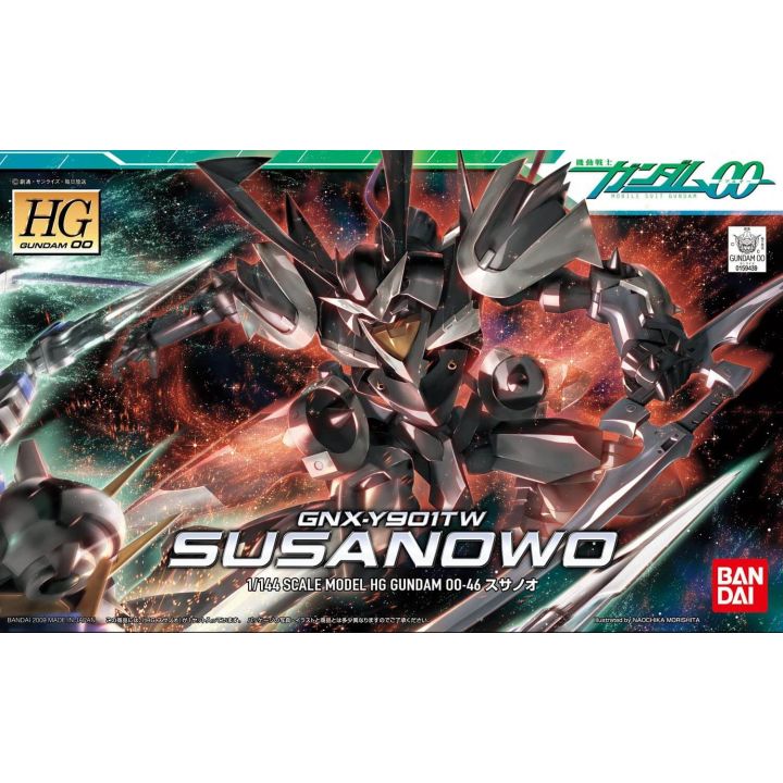 BANDAI Mobile Suit Gundam 00 - High Grade GNX-Y901TW Susanowo Model Kit Figure