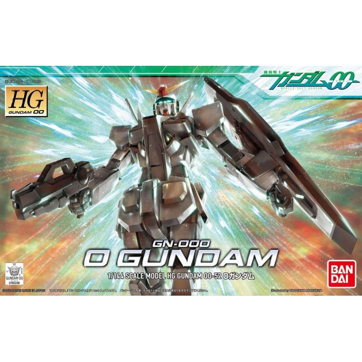 BANDAI Mobile Suit Gundam 00 - High Grade 0 Gundam Model Kit Figure