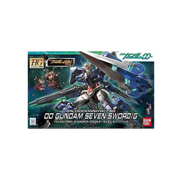 BANDAI Mobile Suit Gundam 00 - High Grade 00 Gundam Seven Swords / G Model  Kit Figure