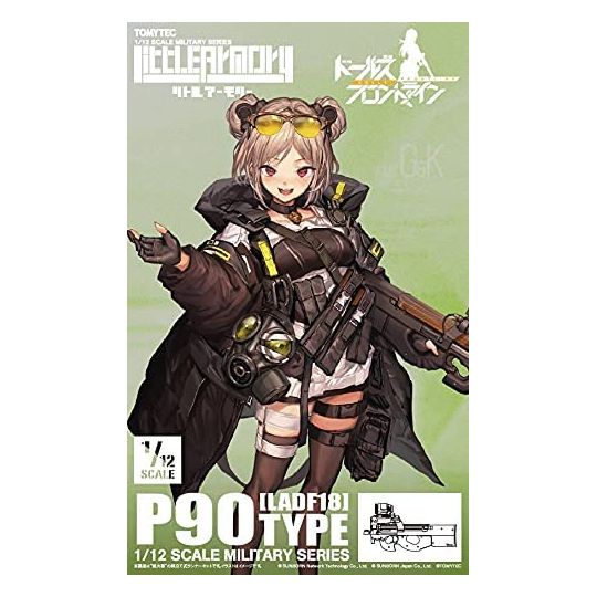 TOMYTEC Little Armory LADF18 Dolls Front Line P90 Type