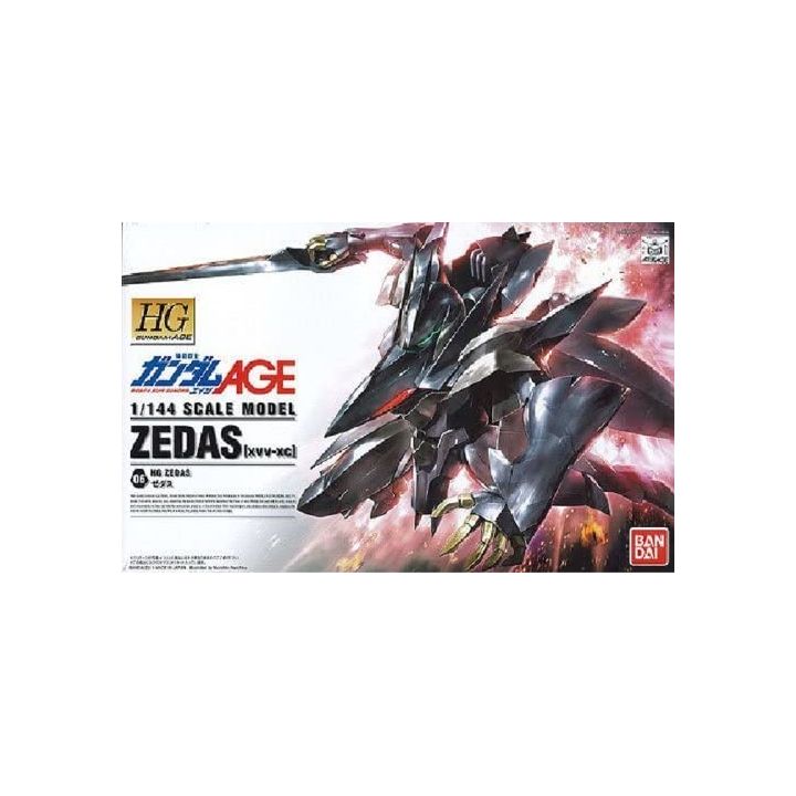 BANDAI Mobile Suit Gundam AGE - High Grade Zedas Model Kit Figure