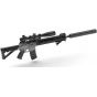 TOMYTEC Little Armory LADF16 poupées Frontline ST AR-15 Type Kit de modèle en plastique