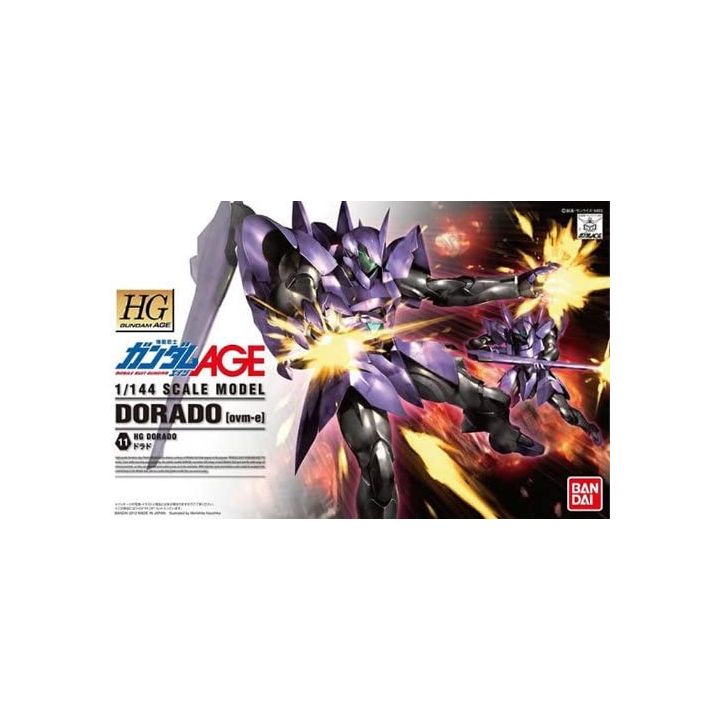 BANDAI Mobile Suit Gundam AGE - High Grade Dorado Model Kit Figure