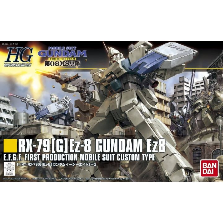 BANDAI MOBILE SUIT GUNDAM The 08th MS Team - High Grade Gundam Ez-8 Model Kit Figure