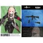 TOMYTEC Little Armory LADF14 Dolls Frontline M4 SOPMODII Type Plastic Model Kit