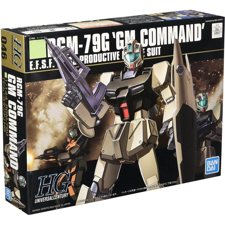 BANDAI Mobile Suit Gundam 0080: War in the Pocket - High Grade GM Command Model Kit Figure