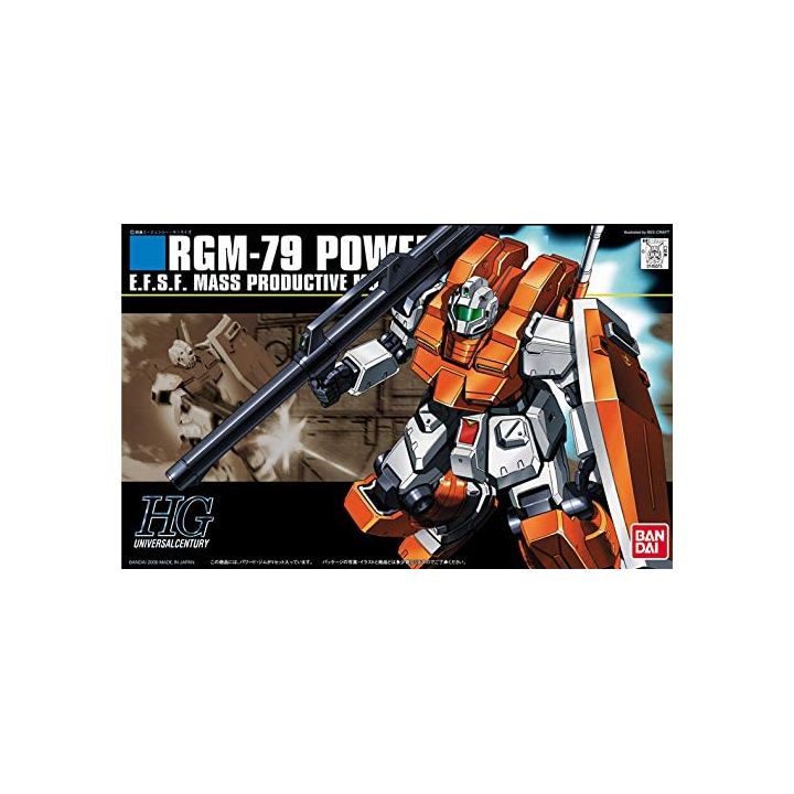 BANDAI Mobile Suit Gundam 0083 Stardust Memory - High Grade Powered GM Model Kit Figura