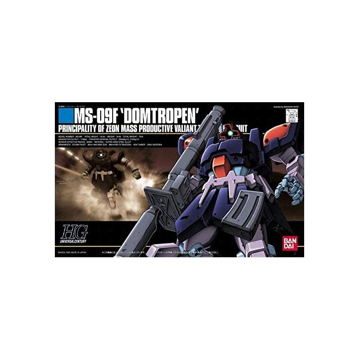 BANDAI Mobile Suit Gundam 0083 Stardust Memory - High Grade Dom Tropen Model Kit Figure