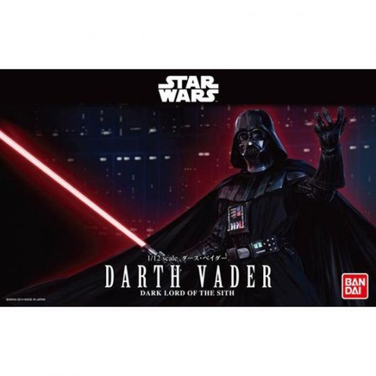 BANDAI Star Wars Darth Vader [maqueta de plástico a escala 1/12]
