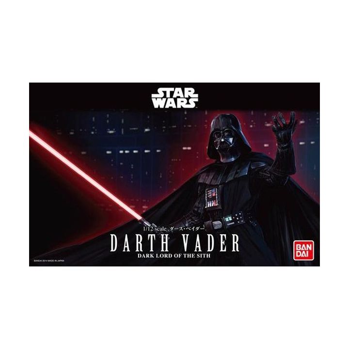 BANDAI Star Wars Darth Vader [modello in plastica in scala 1/12]