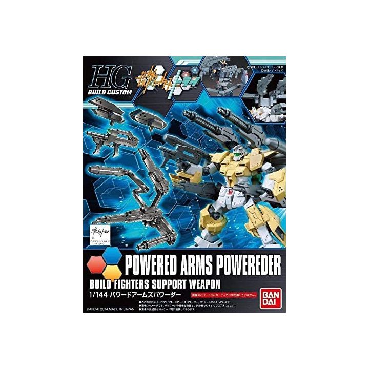 BANDAI Gundam Build Fighters Try - High Grade Powered Arms Powerdar Model Kit Figure