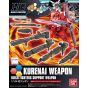 BANDAI Gundam Build Fighters Try - High Grade KURENAI Weapon Model Kit Figure