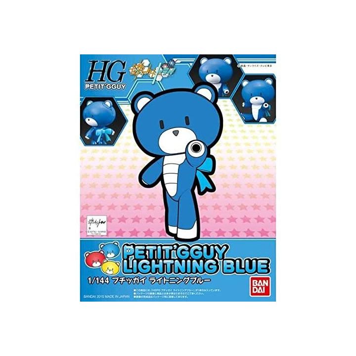 BANDAI Gundam Build Fighters Try - High Grade Petit Gguy Lightning Blue Model Kit Figure