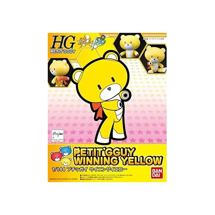 BANDAI Gundam Build Fighters Try - High Grade Petit Gguy Winning Yellow Model Kit Figure