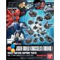 BANDAI Gundam Build Fighters Try - High Grade Dimensional Build Knuckles "Maru" Model Kit Figur
