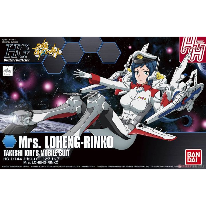 BANDAI Gundam Build Fighters - High Grade Mrs. Lohenglinko Model Kit Figure